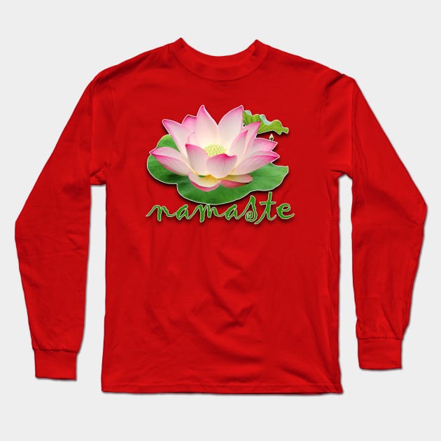 namaste Long Sleeve T-Shirt by GazzKen005